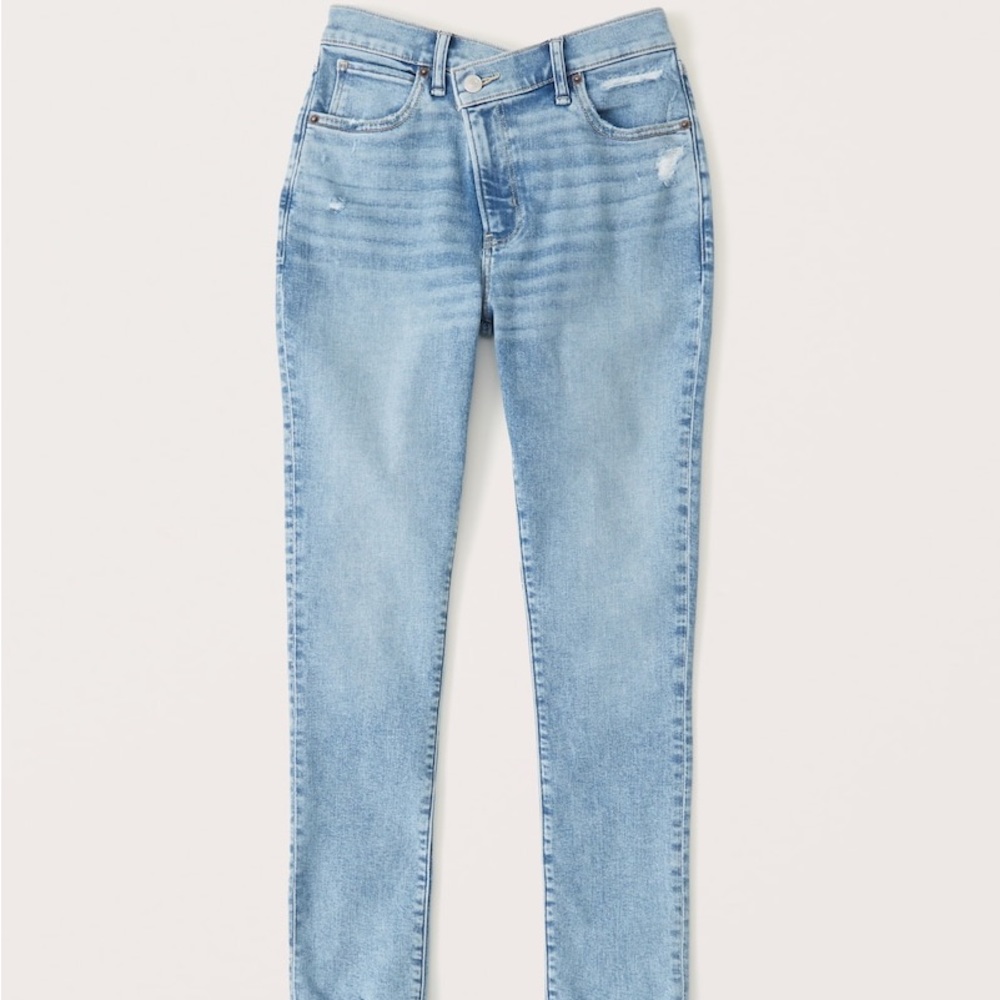 Abercombie & Fitch 90s Ultra High Rise Curve Love